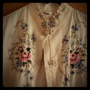Vintage embroidered shirt